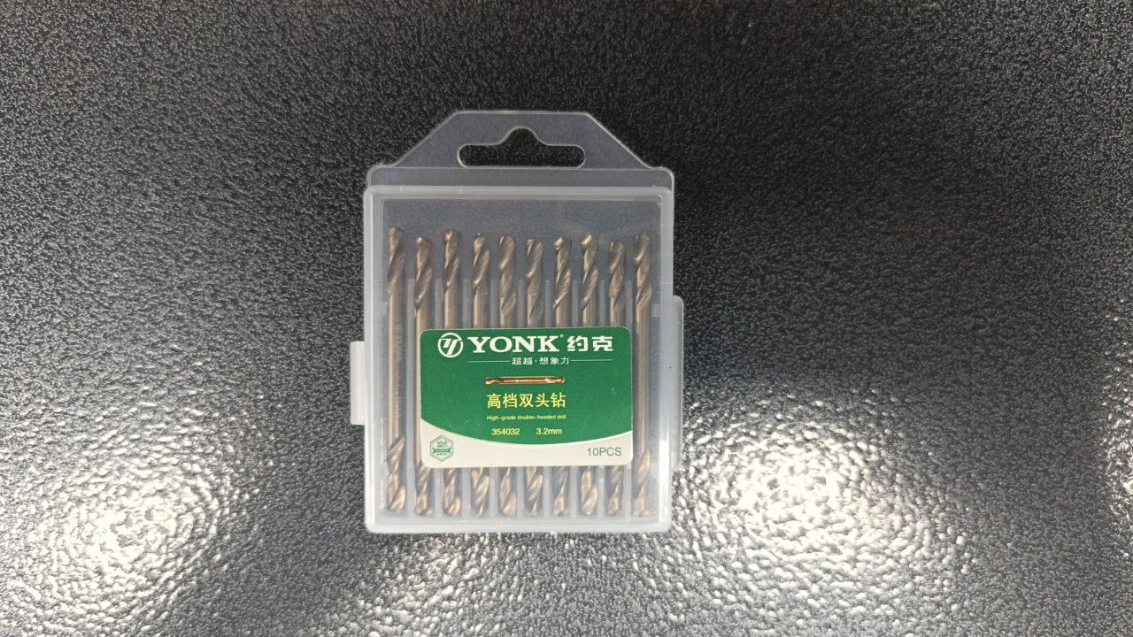 Сверло по металлу двустороннее 3.2мм YONK