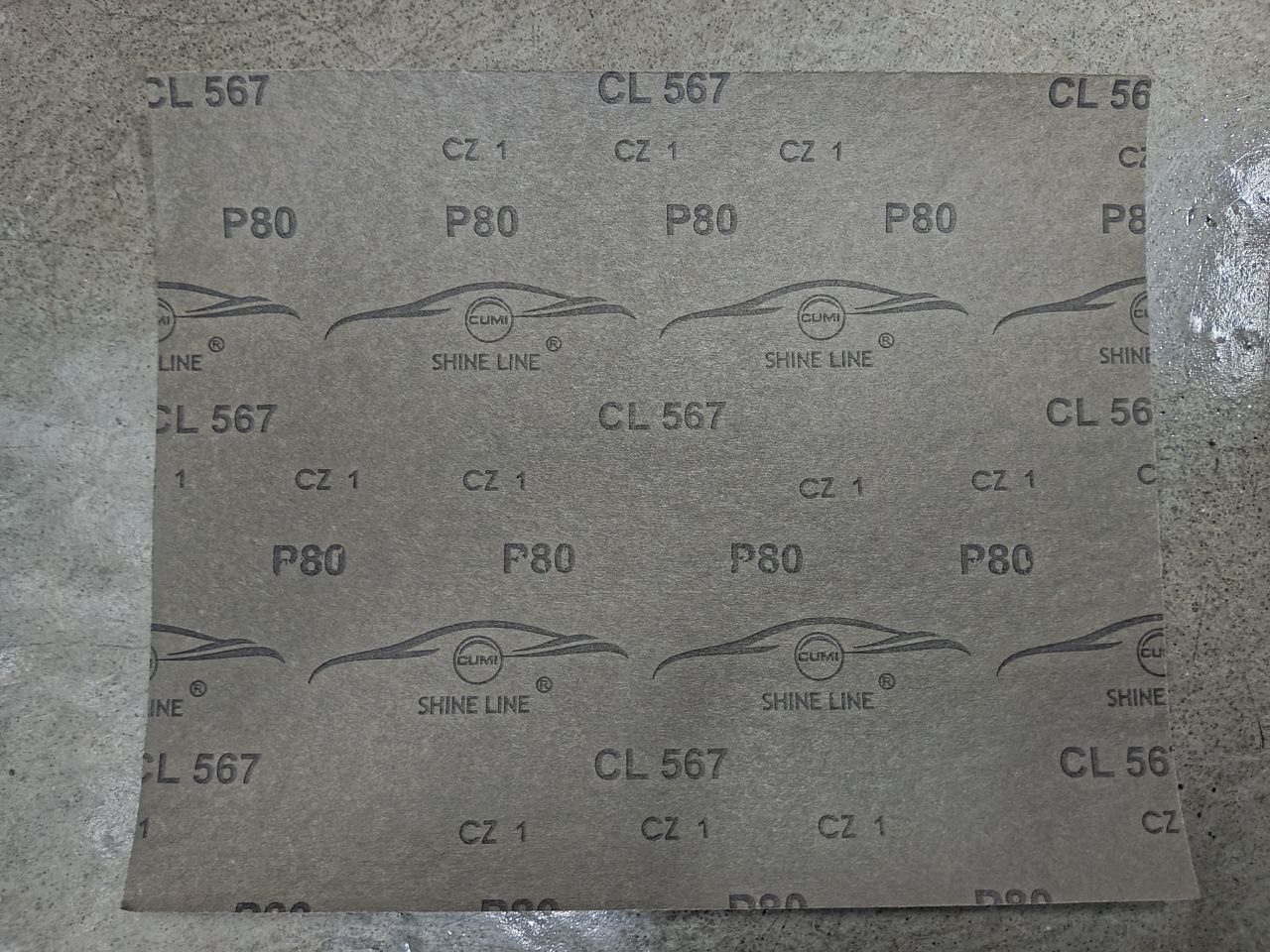 Наждачная бумага CL567 P80