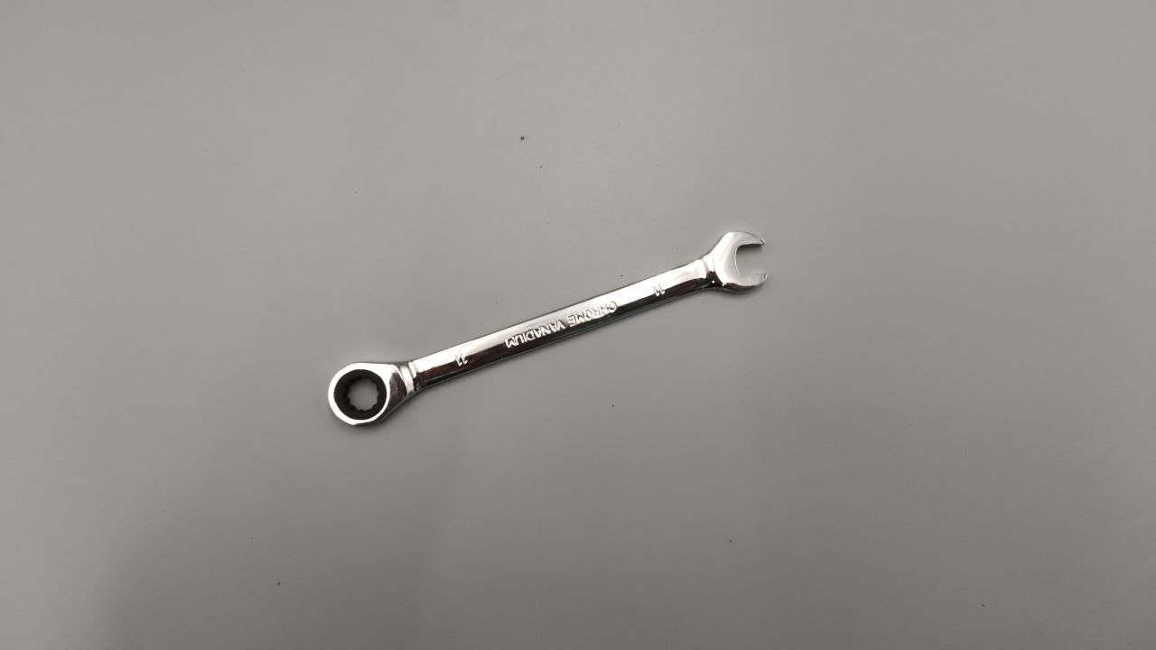 Ключ рожково-накидной с трещоткой 11mm YONK