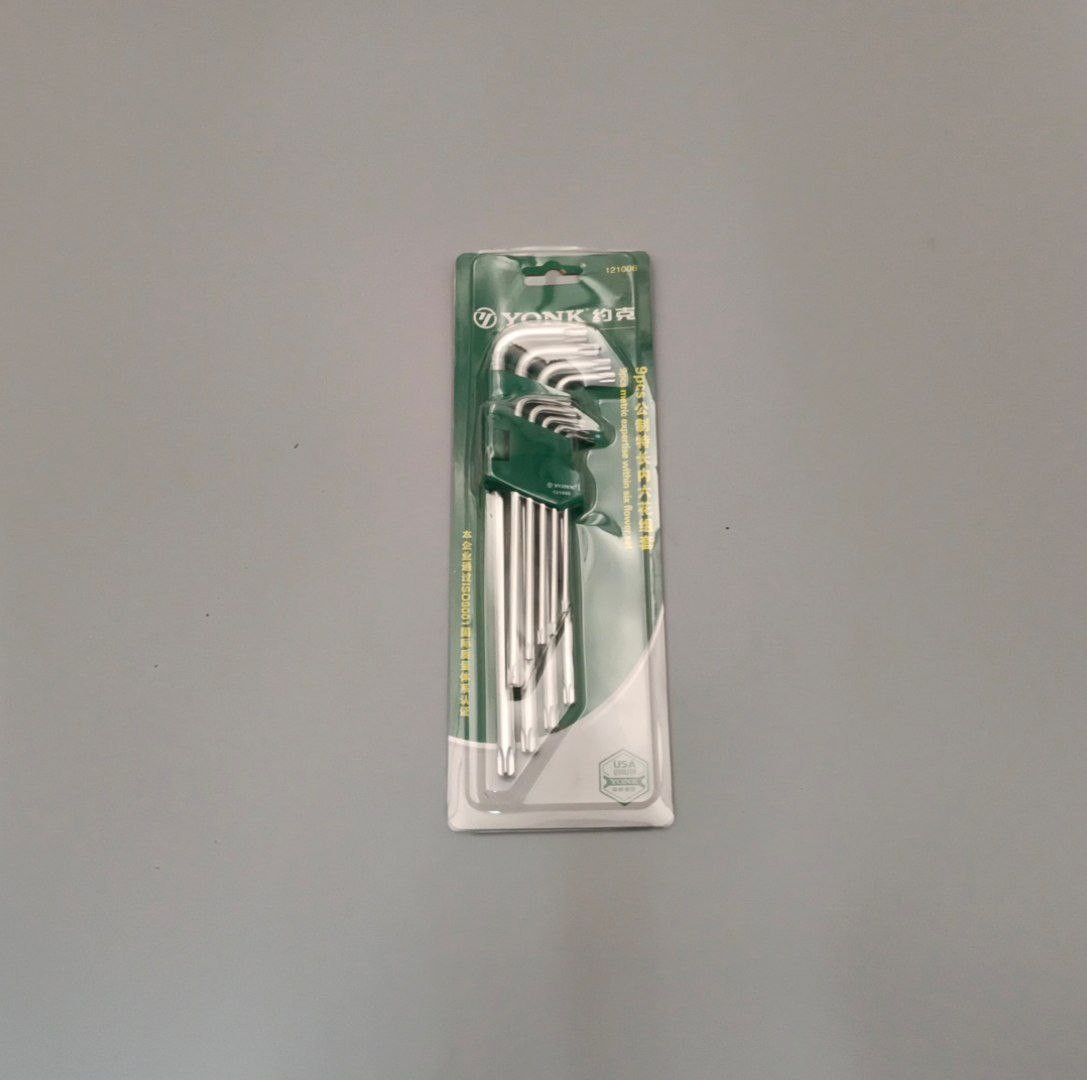 Набор ключей TORX T10-T50 9 шт "YONK"