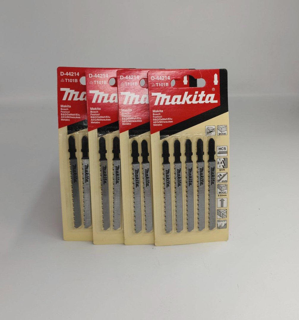 Пилка  для лобзика по дереву  "Makita D-44214" уп. 5 шт