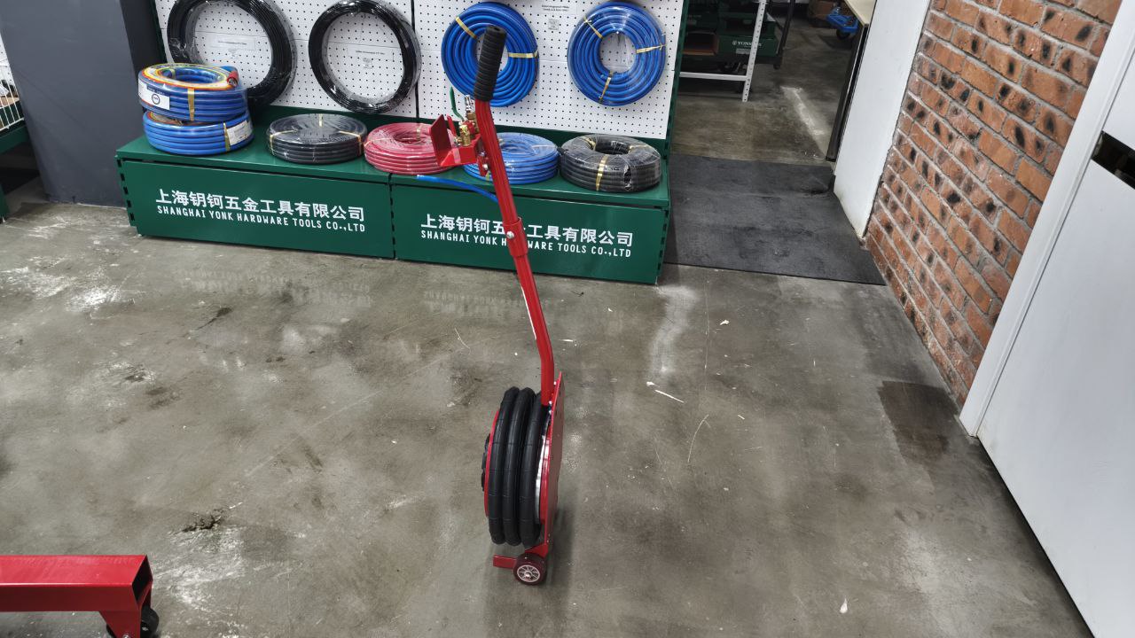 Домкрат пневматический подкатной 5т