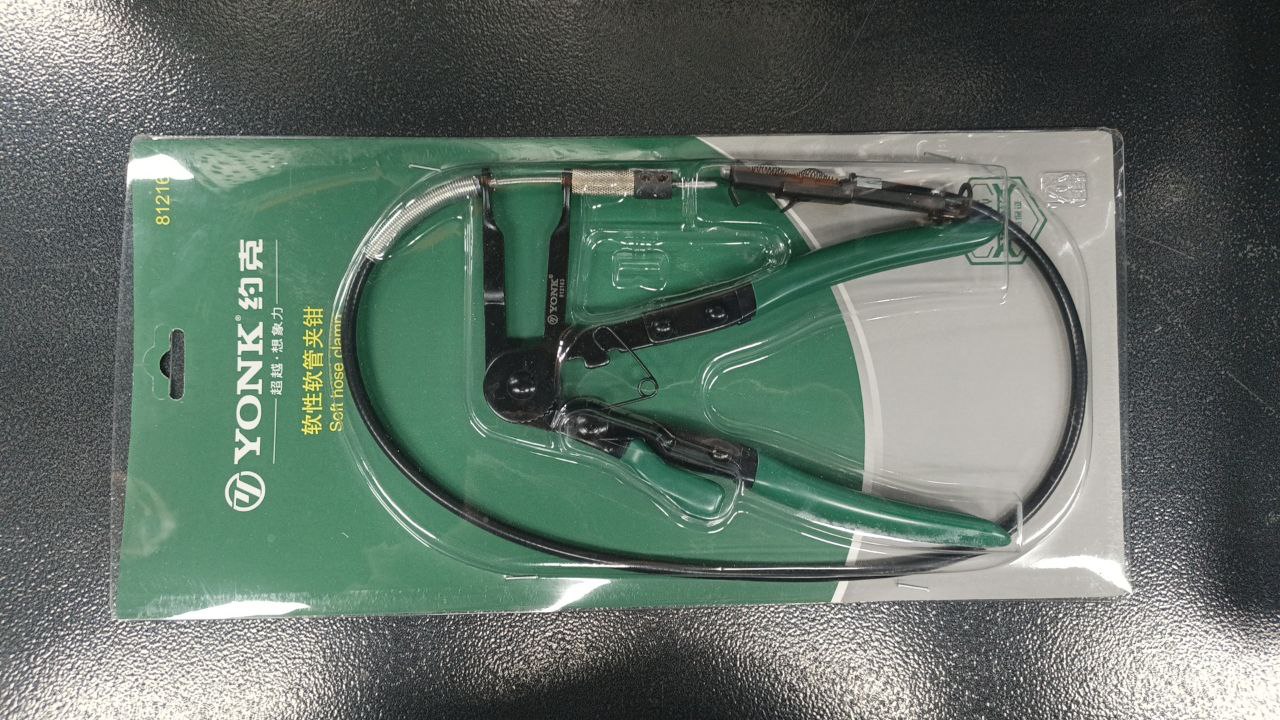 Клещи для самозажимных хомутов с гибким захватом YONK