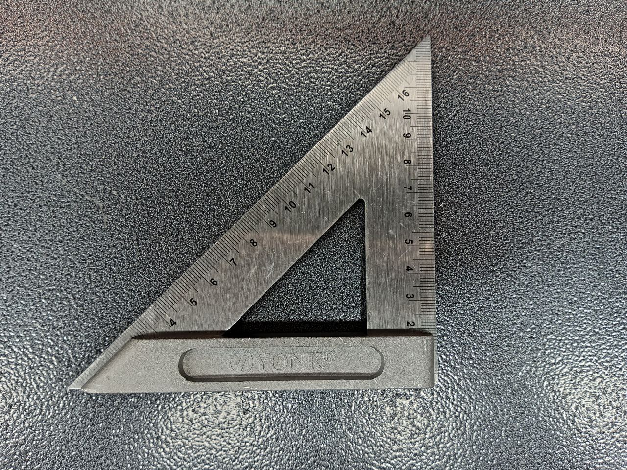 Линейка треугольник 6" YONK