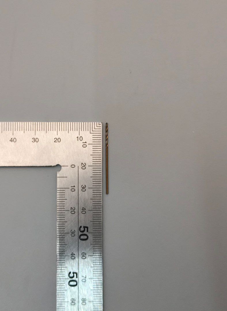 Сверло по металлу 1.0мм