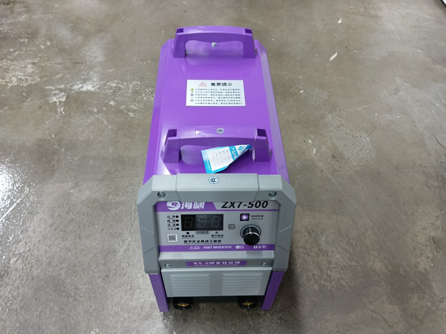 Инверторный сварочный аппарат "JUN BOM" ZX7-500