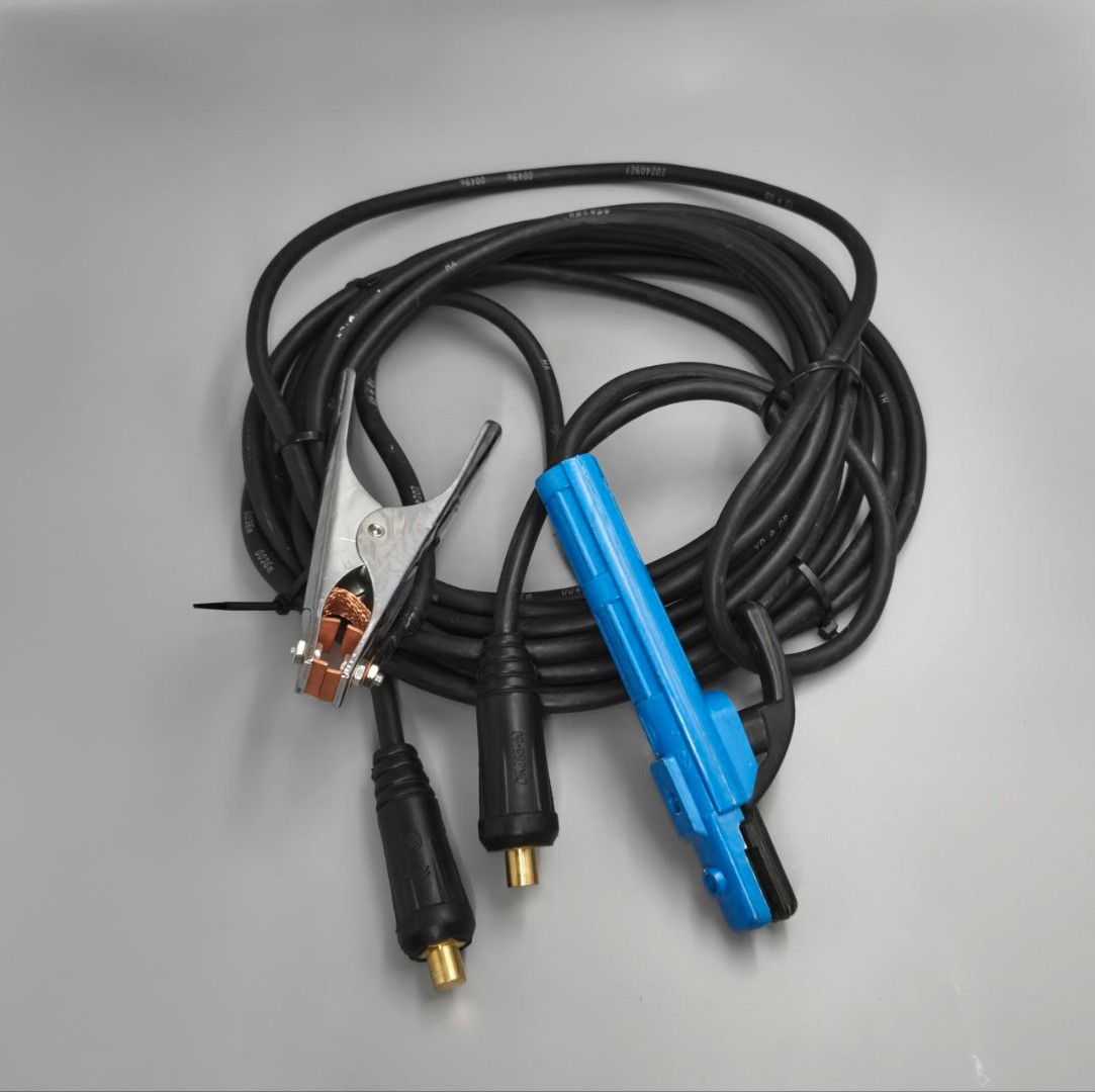 Кабели сварочные дл. 5м, разъем 35-50мм, электродержатель, зажим