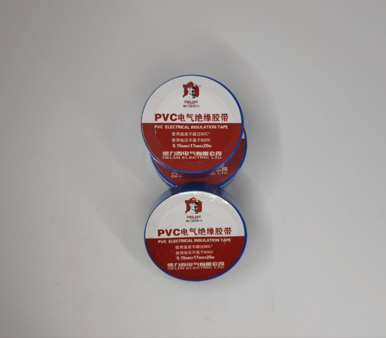 Изолента синяя PVC DELIXI