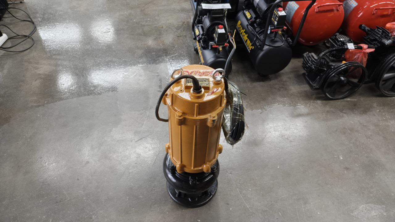 Насос погружной дренажный  100WQ65-18-5.5 380V 5,5кВт, 65м³/ч, напор 18м Hmax,Ø100мм