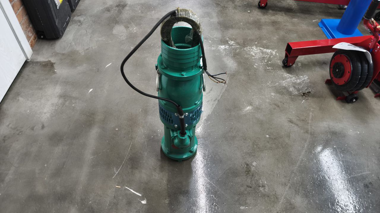 Насос погружной дренажный 150RMQY160-7-3 0.55A 3кВт, 3800V,160м³/ч, напор 7м Hmax,Ø150мм