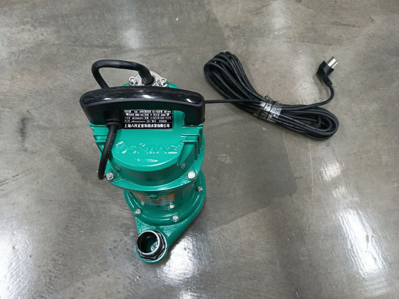 Насос погружной дренажный QDX10-18-0.75A 0,75кВт,220V, 10м³/ч, напор 18м Hmax,Ø50мм