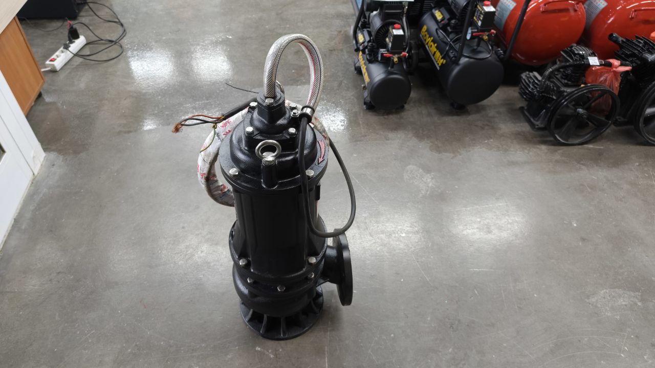 Насос погружной дренажный WQ65-15-5.5  5,5 кВт, 380V,  65м³/ч, Ø100мм, напор 15м. Hmax