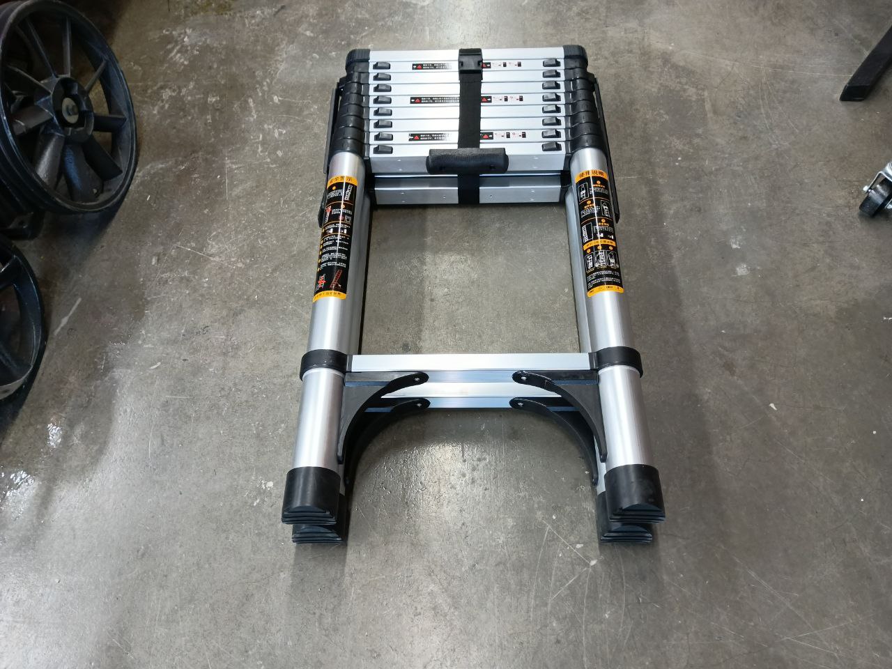 Лестница стремянка алюминиевая 3,8+3,8м