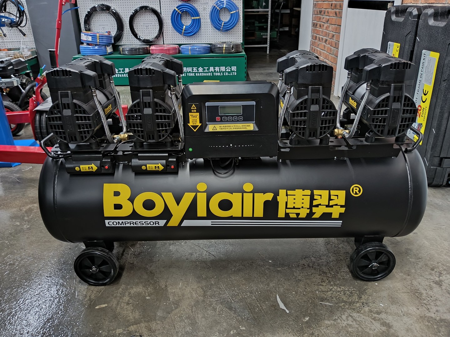 Компрессор безмаслянный "Boyiair" AL2-1500A-40160, 6000W, 400л/мин, 160л