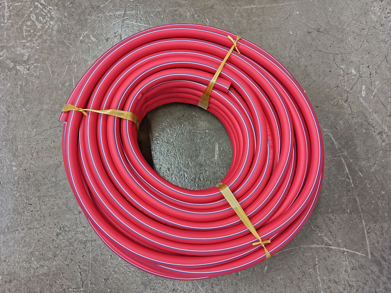 Шланг воздушный Ф8мм красный, м. (в бухте 30м)