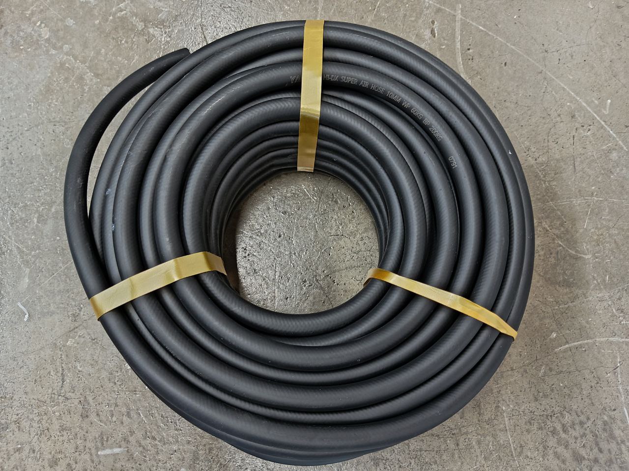 Шланг воздушный Ф8мм черный, м. (в бухте 30м)