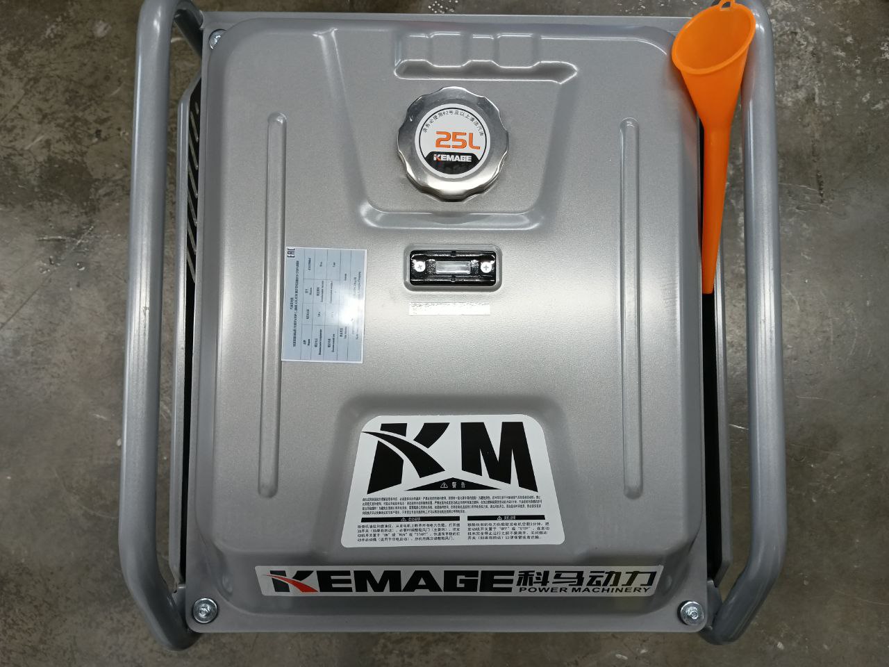 Генератор бенз. инверторный "KEMAGE" KM12500ioe 7,7кВт 380В автозапуск