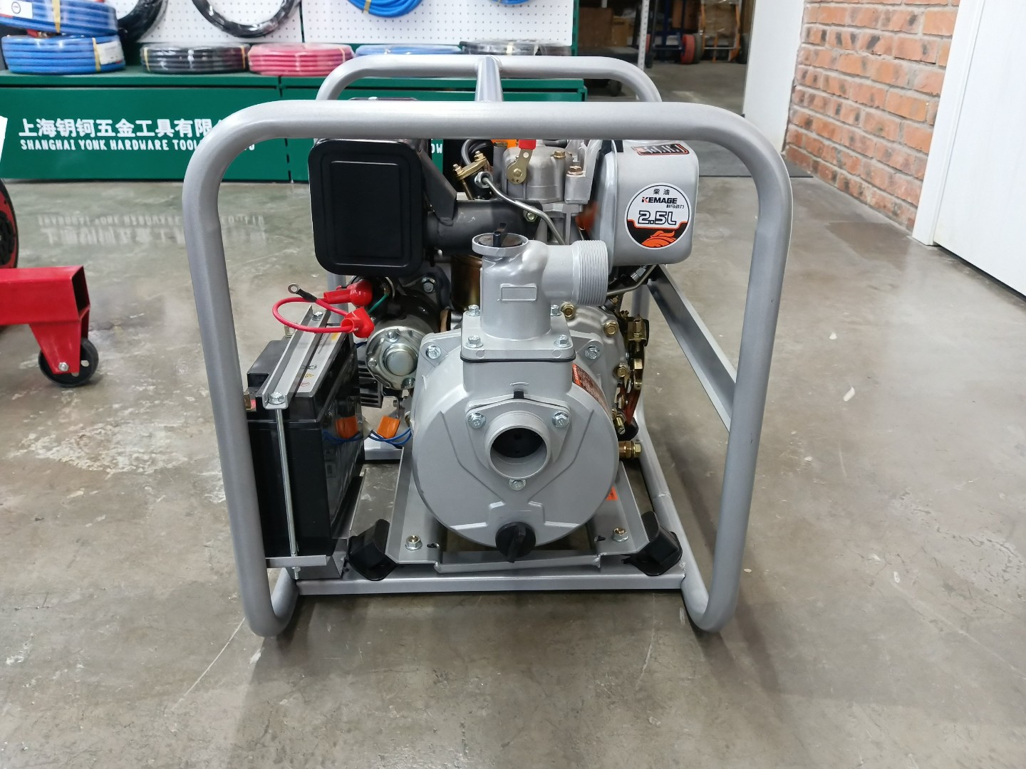 Мотопомпа диз."Kemage" 173F, 3,6кВт, 2"/50мм, 32м3/ч