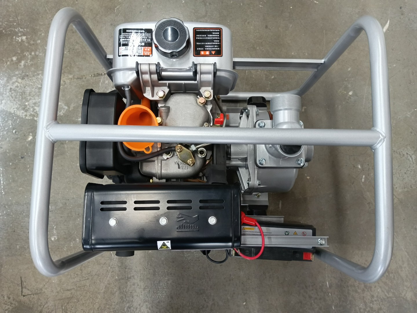 Мотопомпа диз."Kemage" 173F, 3,6кВт, 2"/50мм, 32м3/ч