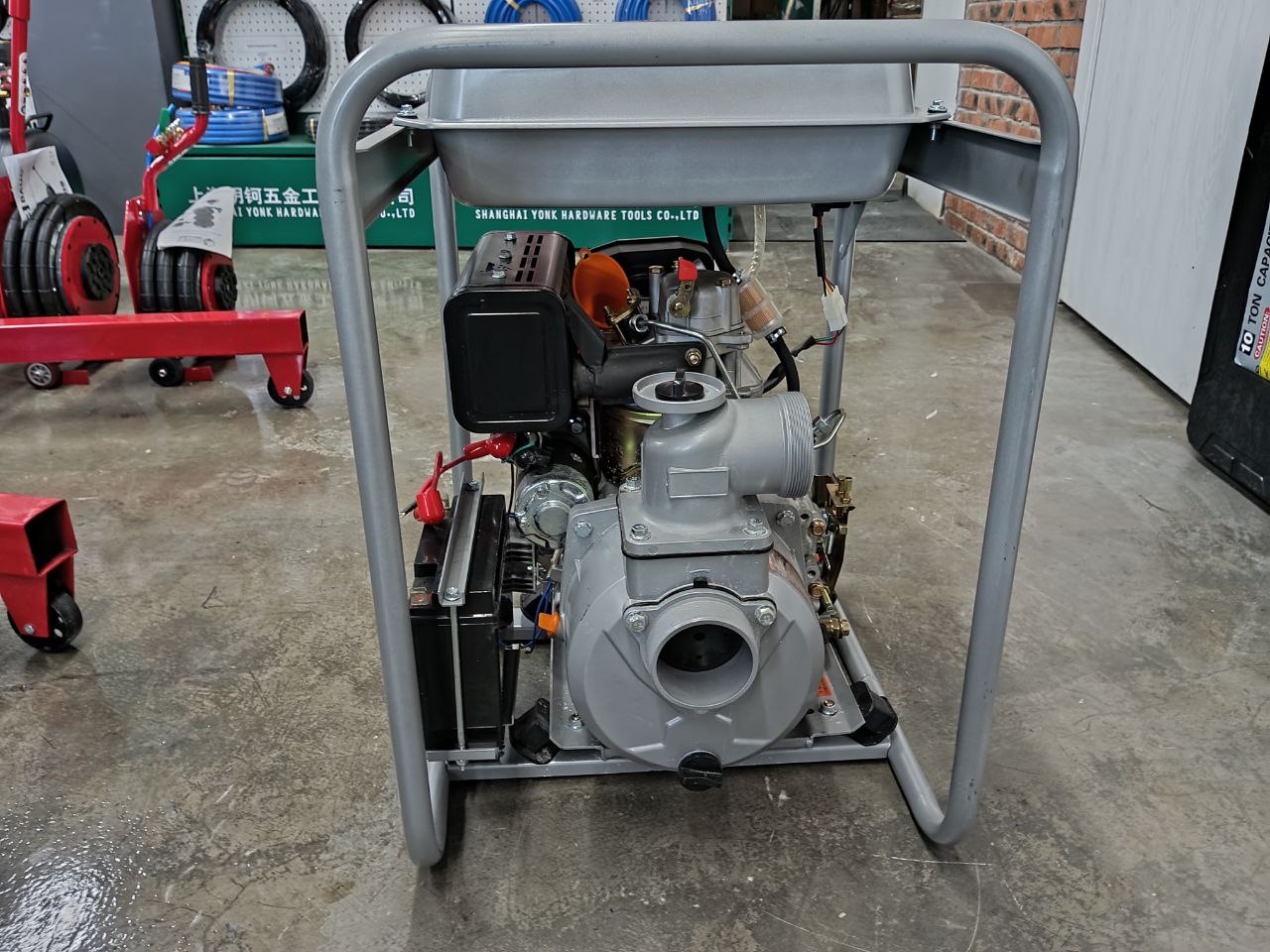 Мотопомпа диз."Kemage" 178F, 4кВт, 3"/80мм, 55м3/ч