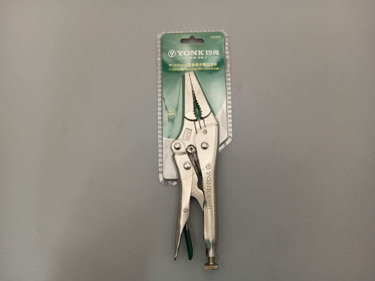 Зажим 9"225мм YONK, шт