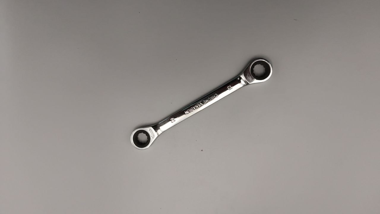 Ключ накидной трещоточный 2-х сторонний 12х13мм YONK