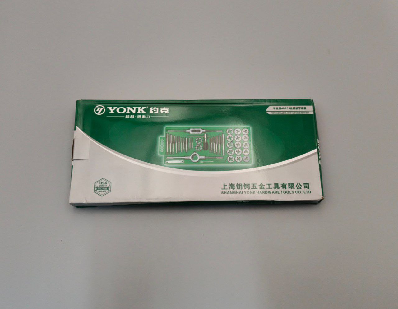 Набор метчиков и плашек 40 предметов YONK