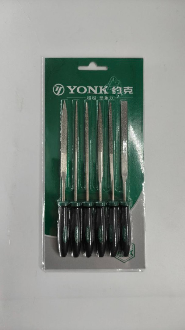 Набор надфелей 6 шт. 4*150мм YONK