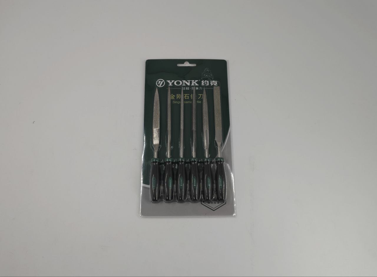 Набор надфелей 6 шт. 5*180мм YONK