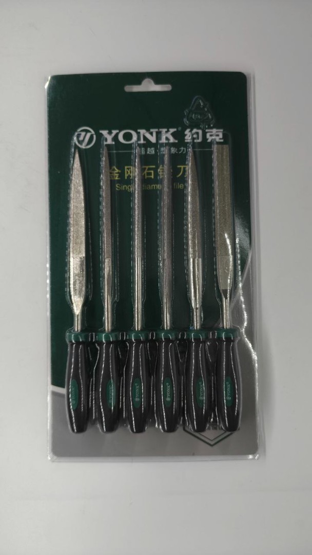 Набор надфелей 6 шт. 5*180мм YONK