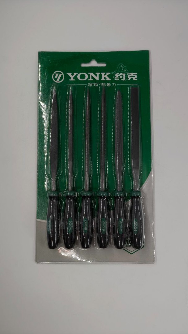 Набор надфелей 6 шт. 5*180мм YONK, шт