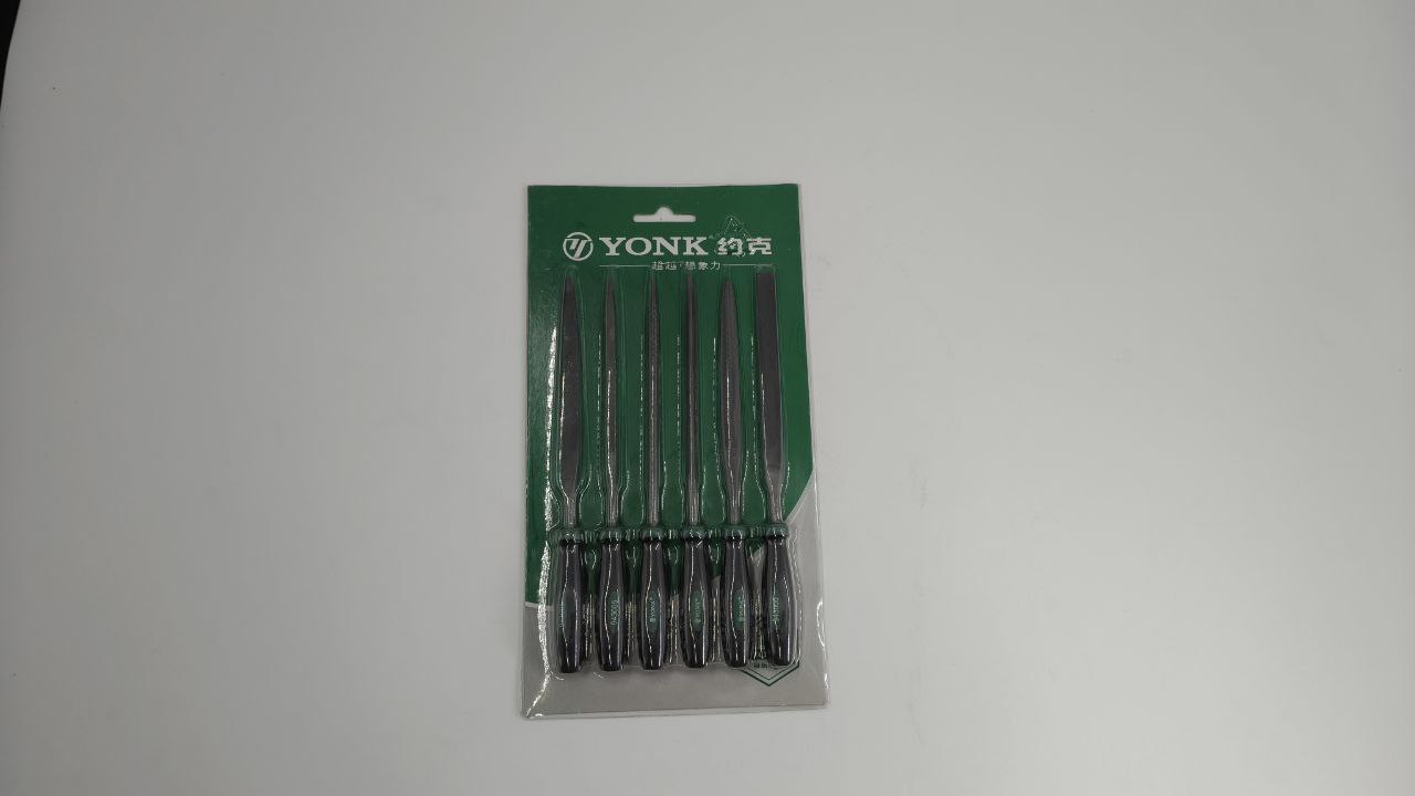 Набор надфелей 6 шт. 5*180мм YONK, шт