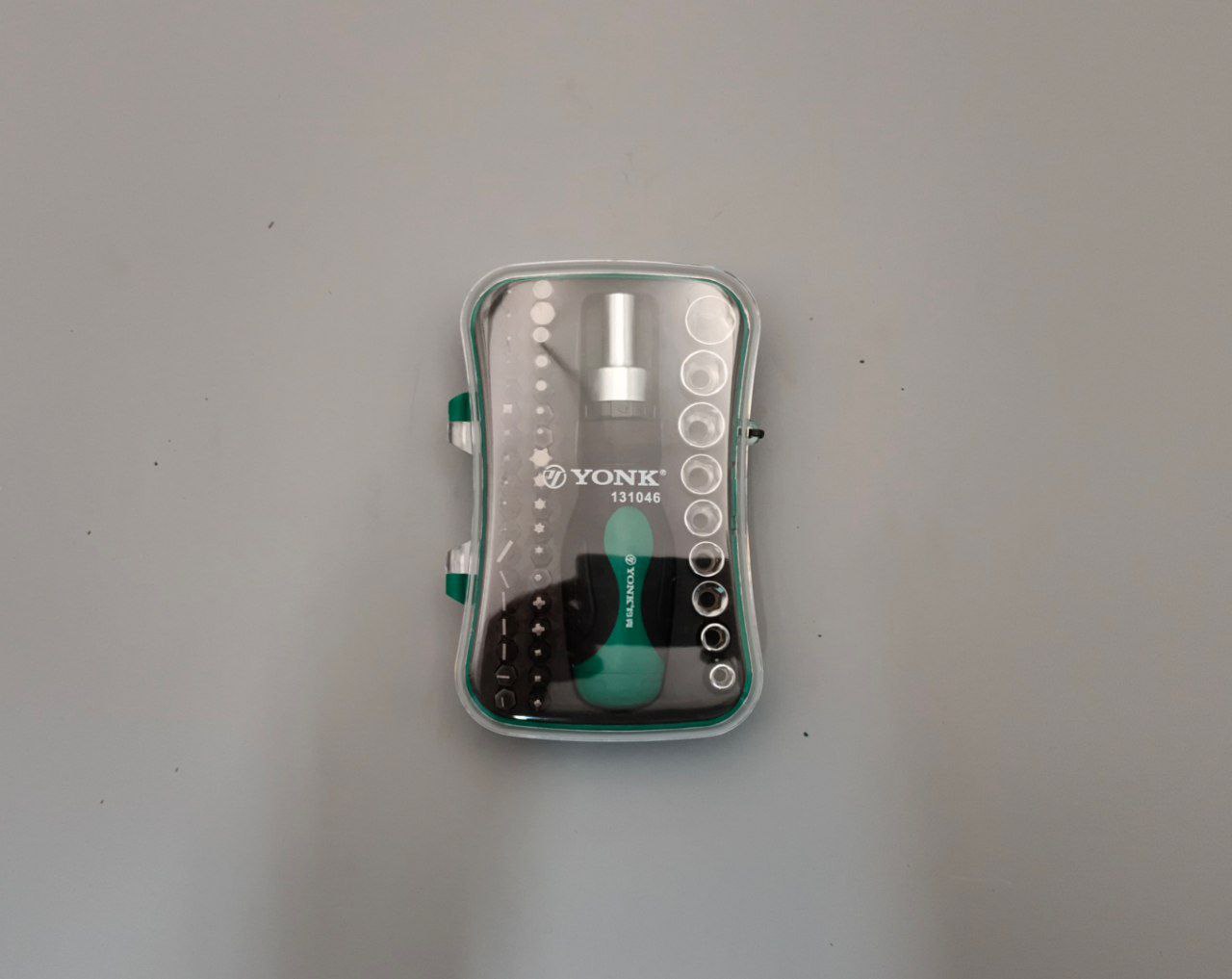 Набор отвёртка+биты+головки 46шт YONK, шт