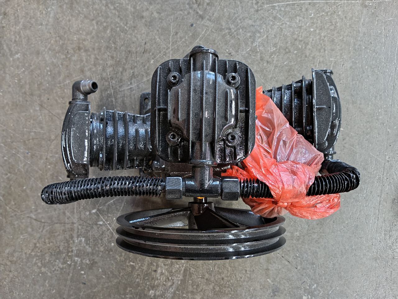 Поршневой блок на компрессор 0,36м3 12,5бар