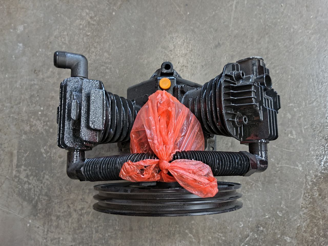 Поршневой блок на компрессор 0,6м3 12,5бар