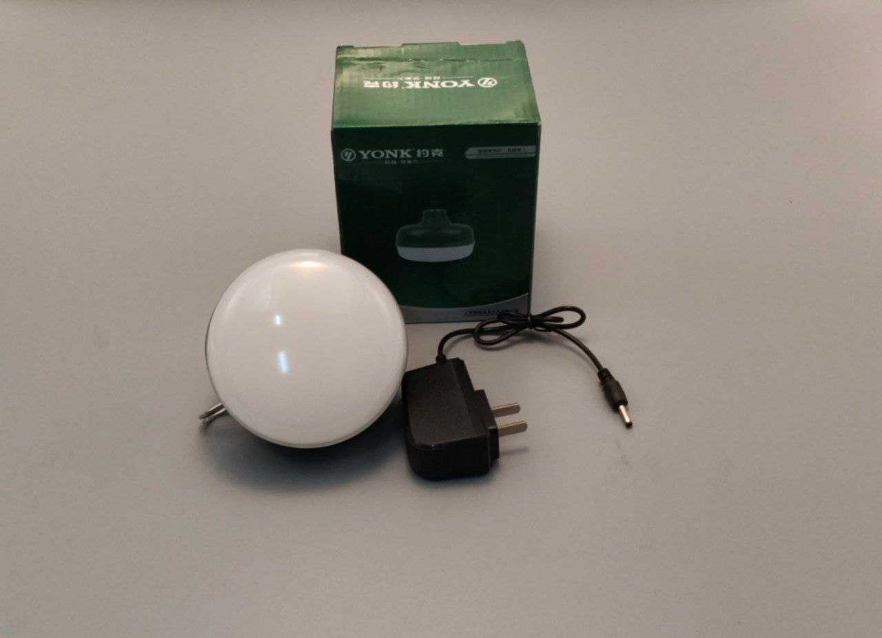Светильник с/д 3600mah, круглый YONK