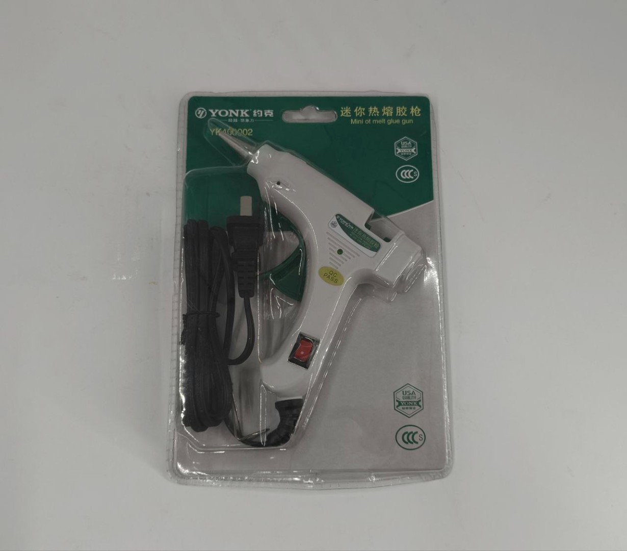 Термоклеевой пистолет 20Вт YONK
